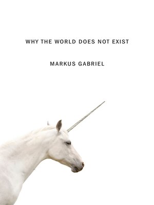 cover image of Why the World Does Not Exist